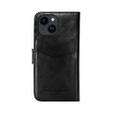 Ideal Of Sweden Magnet Wallet+ Lommebokdeksel i Lær for iPhone 14 Svart