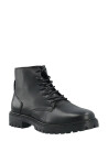 Bianco Biagina Lace Up Boot Smooth Leather - Black - 37