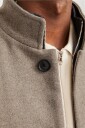 Jack & Jones Jjeharrison Wool Blend Jacket Sn   Beige   L