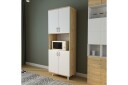 Vegghylle Colniza 176x70 cm   Natur/Hvit