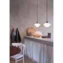 Taklampe Larsen Morph Ø28 Pendel Opal