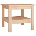 vidaXL Salongbord 45x45x40 cm heltre furu