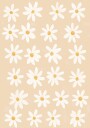Whimsical Daisy Field Plakat Plakat / 21x30cm