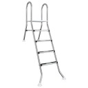 vidaXL Bassengstige for delvis nedgravde bassenger 195 x 116 cm