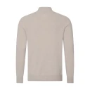 Oscar Jacobson Patton Half Zip - Beige - XL