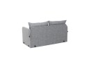 2 seters sovesofa Rubby 128 x 70 x 66 cm Lys Grå   Lys Grå