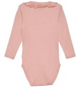Minymo Body Ls Rib Pink 74