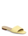 Lauren Ralph Lauren Everley Nappa Leather Slide Sandal   Yellow   36