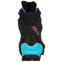 La Sportiva Aequilibrium St Gtx W"s Fjellstøvel Black/hibiscus 39