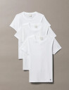 Calvin Klein Cotton Tee 3Pk - White - S
