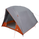 Camping Telt med tak Grå og Oransje 275 x 230 x 140 cm taft