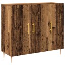  skap i gammelt tre 90x34x80 cm laget av solid tre