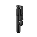 Hurtel Selfie stick WR1YXS telescopic tripod 0.71m with round lamp black