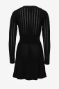Love Lolina   Kjole Connie Knitted Mini   Svart