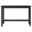 vidaXL Skrivebord Grå 112 x 50 x 75 cm Massiv furu