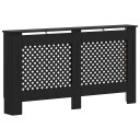  Radiatordeksel svart 152x19x81,5 cm MDF