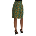 Dolce & Gabbana Dame Skjørt Flerfarget 2XS,