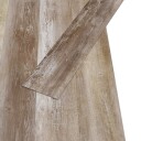 PVC-gulvplanker 5,02 m² 2 mm selvklebende vasket tre