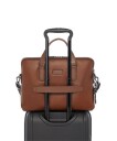 Tumi Harrison Sycamore Slim Brief Cognac