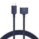 Tech-Protect MMC01 Ultraboost USB-C / MagSafe 3 140 W 300 cm kabel til MacBook – marineblå