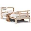  Sengeramme med hodegavl 90x200 cm heltre furu 3306847