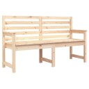 vidaXL Hagebenk 159,5x48x91,5 cm heltre furu