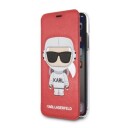 Karl Lagerfeld Karl Space Cosmonaut Mobildeksel i Rød for iPhone X/XS