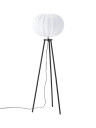 Hilma gulvlampe - Hvit / Svart