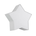 Star tak/vegglampe   Grå