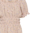 Grunt Kjole   ALIS   Viskose/Polyester stoff   Peach   Grunt   14 år 164   Kjole   Rosa