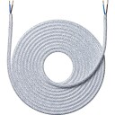 Nielsen Light stoffledning 4 meter shiny hvit
