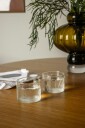 ferm LIVING Doodle drikkeglass low 2-pakning 20 cl