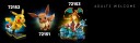 Lego Venusaur Charizard Og Blastoise