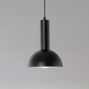 Sigma Vitrum cupola S hengelampe svart halvsirkelformet Ø 19 cm