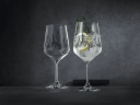 NACHTMANN Tattoo Vinglass 630ml 2pk Svart