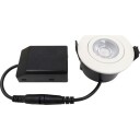 Low Profile Flexible   G2 Ø55 3000K M/Driver Mat Hvid Rund Ind & Ude