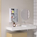 Medisinskap Rustfritt stål 30x18x50cm Sikker oppbevaring