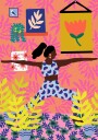 Yoga Warrior Position Plakat / 40x50cm