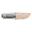 Morakniv Scout 39 Safe 85mm friluftskniv med blått håndtak