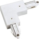 Nordtronic Hjørnestykke 1F Jord Utvendig Hvit 104x104x18 mm