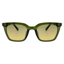Otra Eyewear Bree Trans Green & Green Fade