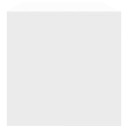 vidaXL TV-benk hvit 120x40x40 cm sponplate