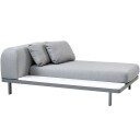 Cane line Space Sofa med sidebord