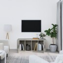 vidaXL TV-benk betonggrå 100x35x40 cm konstruert tre
