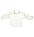 Cam Cam Copenhagen Bib, Sleeved - Cream - ONE SIZE
