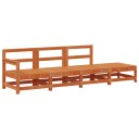  Sekjsonsofaenheter VoksBrun 252 x 62 x 70,5 cm Massiv furu