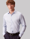 Calvin Klein Slim Str Collar Sld   Blue   40