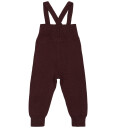 Petit Piao Ppdag High Strap Pants Knit Burgundy 68