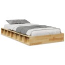  Sengeramme uten Madrass 75x190 cm Heltre Eik 8721158629173
