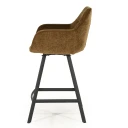 By Boo Bliss barstol med armlener   mustard
